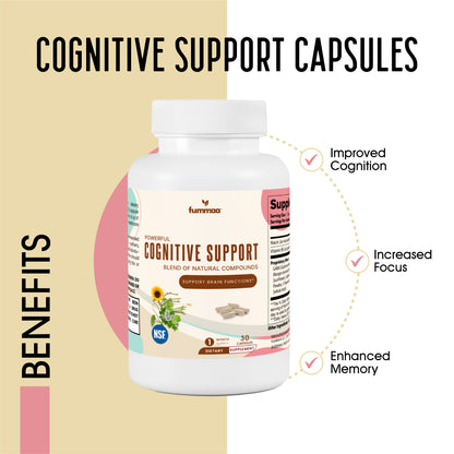 Benefits of congitive support capsules | best brain & memory supplement | Fummaa™
