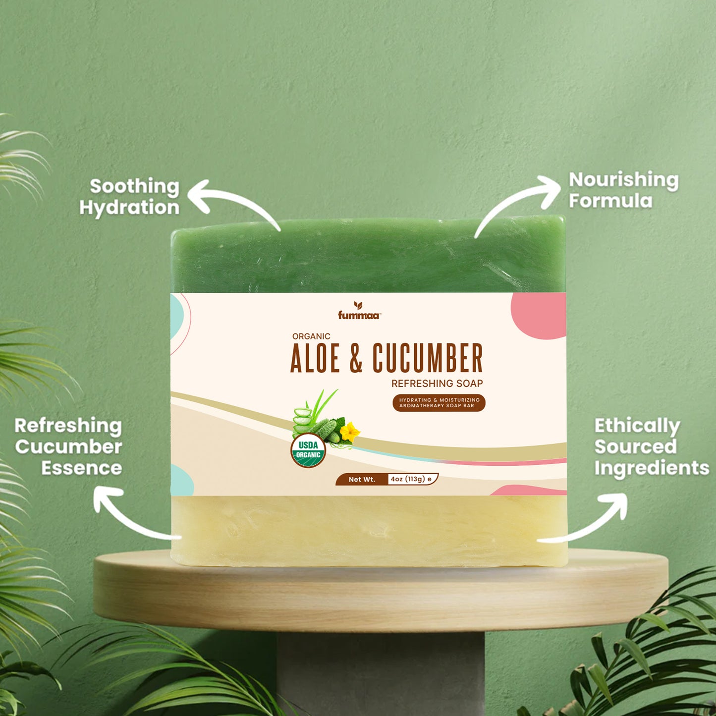 Aloe & Cool Cucumber Soap