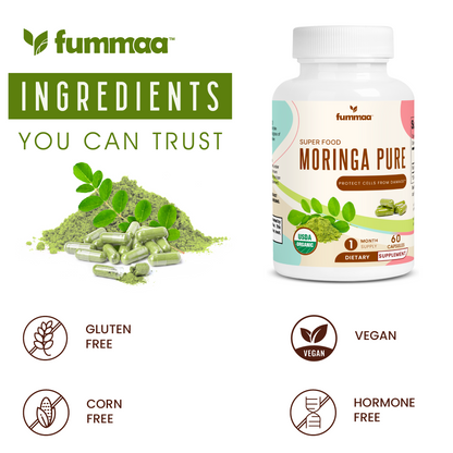 Organic Moringa Pure Capsules