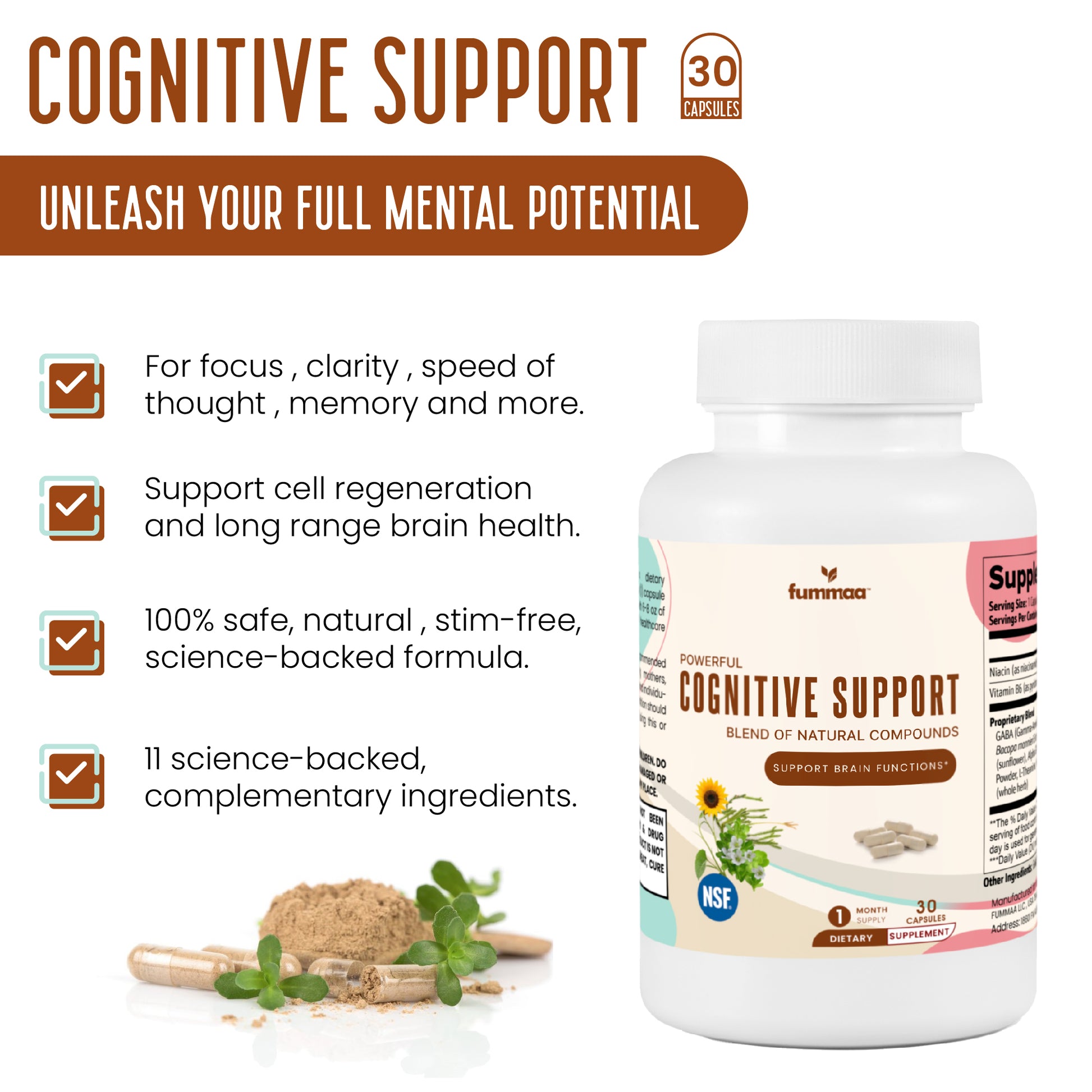 best memory enhancement supplements | increase mental clarity,
reduce stress  , improve mood | Fummaa™

