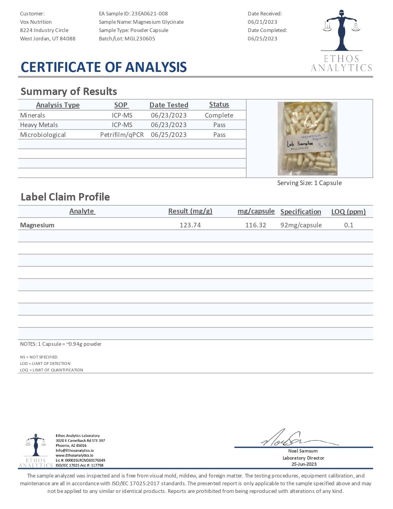 Magnesium Glycinate - Fummaa™