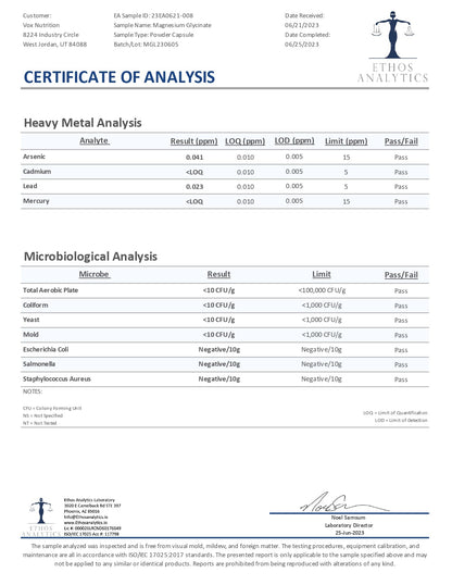 Magnesium Glycinate - Fummaa™